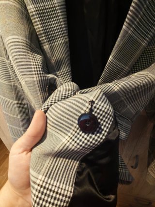 Americana blazer cuadros Mango