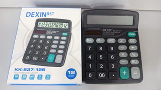 Calculadora DEXIN KK-837-12S 12 dígitos