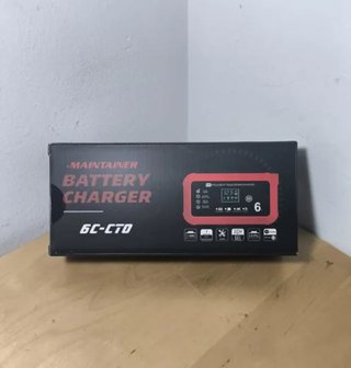 NUEVO Cargador Batería Inteligente 12V 6A