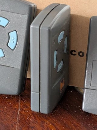 3 x Mandos HORMANN Oficiales para Puerta Garaje