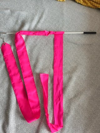 Cinta Gimnasia Rítmica Rosa