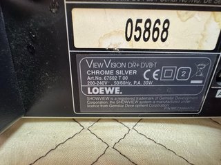Grabador DVD Loewe ViewVision DR+ 250GB