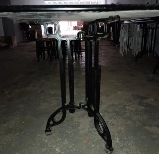 Mesa de restaurante 80 cm