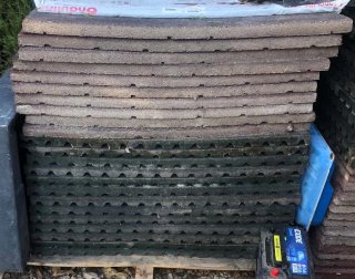 Lote de Losetas de Caucho para Suelo