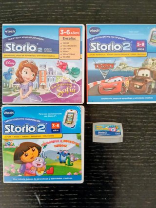 4 Juegos para VTech Storio 2