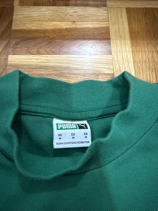 Sudadera PUMA verde oscuro M nueva deportiva