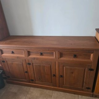 Mueble de salón madera maciza PREGUNTAR PRECIO