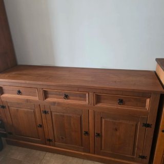Mueble de salón madera maciza PREGUNTAR PRECIO
