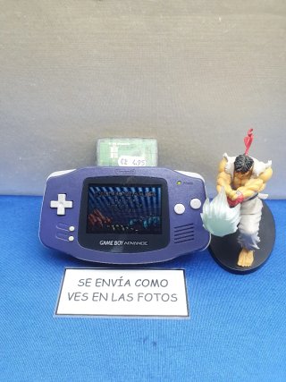 CONSOLA NINTENDO GAMEBOY ADVANCE VIOLETA