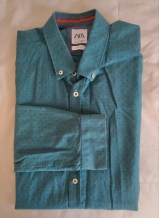 Camisa Hombre Zara Talla L