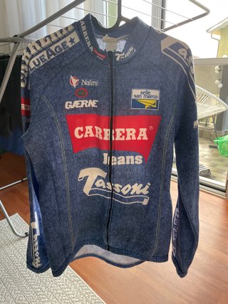 Giacca Ciclismo Vintage Carrera Jeans Tassoni L
