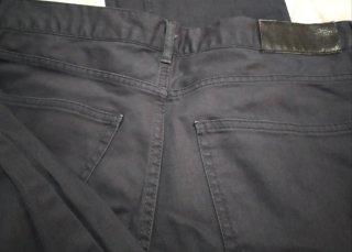 Pantalón azul marino de hombre H&M