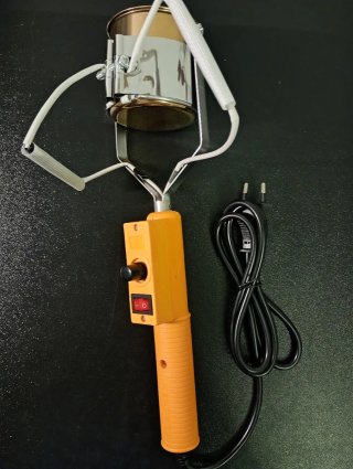 Horno/baño eléctrico portátil para fundir estaño