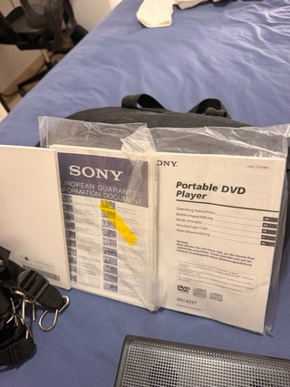 Reproductor DVD Portátil Sony