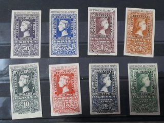 SELLOS DE ESPAÑA CENTENARIO DEL SELLO AÑO 1950