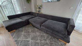 Sofá modular gris Banak