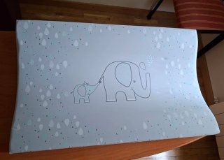 Cambiador para Bebé con Estampado de Elefante