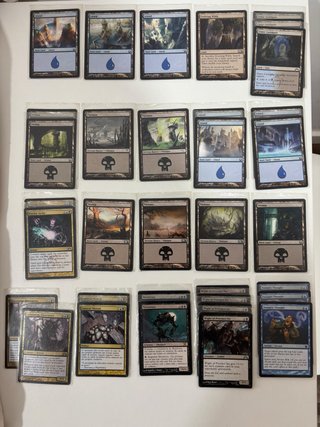 Magic The Gathering Deck - 44 cards