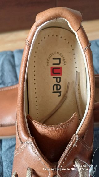 Zapatos piel NUPPER fabricados en España. n°43