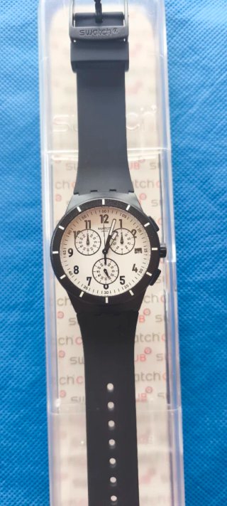 Swatch Chrono in plastica ermetica