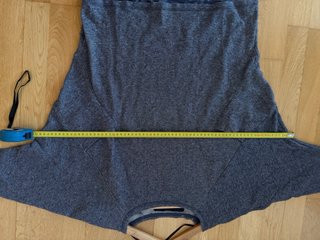 Jersey Zara gris azulado