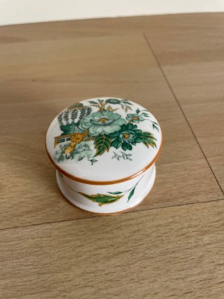 Joyero vintage Crown Staffordshire Kowloon