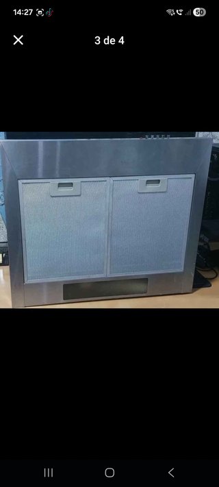 Extractor de Cocina Metálico
