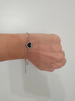 Pulsera de Acero con Corazón
