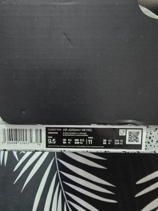Nike Jordan Retro 7 Negro/Azul