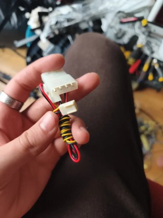 Adaptador Cable Corriente PC