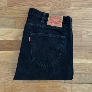 Vaqueros Levi's 501 Negros W38 L30