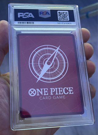 Carta Roronoa Zoro 25th Anniversary PSA 10