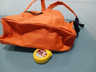 Mochila Pequeña Naranja Lagart