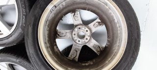 JUEGO 4 LLANTAS + NEUMATICOS HANKOOK 18"