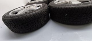 JUEGO 4 LLANTAS + NEUMATICOS HANKOOK 18"