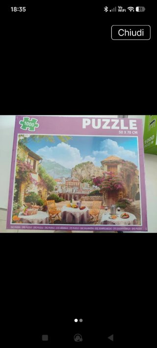 Puzzle 1000 pezzi - Sigillato