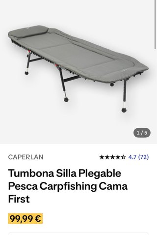 Cama de Pesca Caperlan First