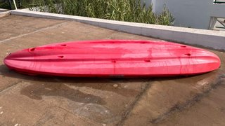 Kayak Rígido 2+1 Plazas Rojo