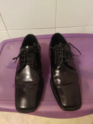 Zapatos de vestir negros para hombre