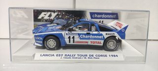 LANCIA 037 RALLY DE CORCEGA 1984 FLY SCALEXTRIC