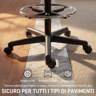 Sedia Ufficio Ergonomica Girevole in Rete Traspira