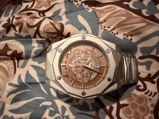 Reloj Hublot Cronógrafo Esfera Marrón