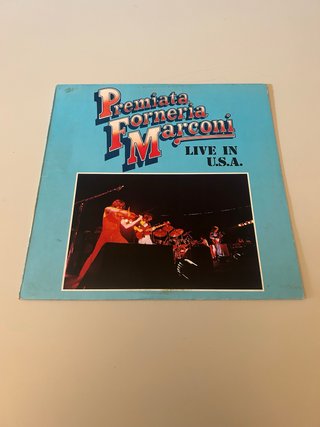 Premiata Forneria Marconi Live in U.S.A. Lp vinile