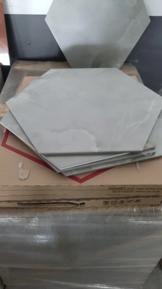 Azulejos Hexagonales Efecto Mármol