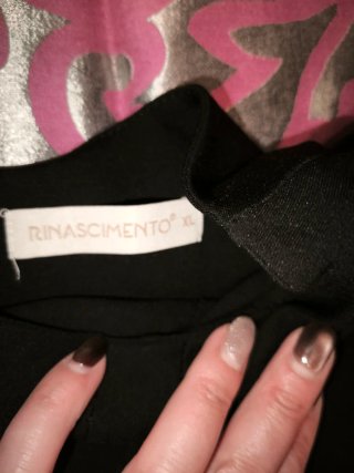 Vestido negro Rinascimento Talla XL