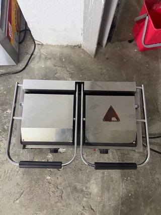 Parrilla de contacto Profesional Doble