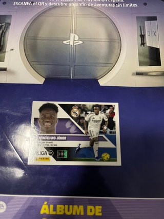 Cromos Vinicius Junior Real Madrid Panini
