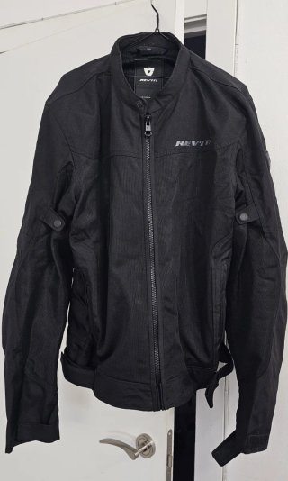 Chaqueta de moto REV'IT! Negra Talla XXL