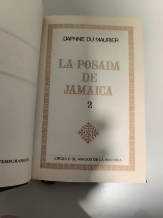 La posada de Jamaica. Daphne du Maurier. 2T.