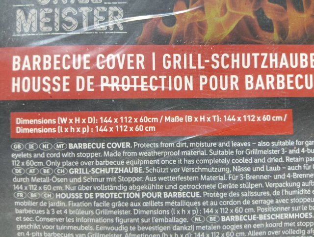 Funda Barbacoa Grande Grill Meister